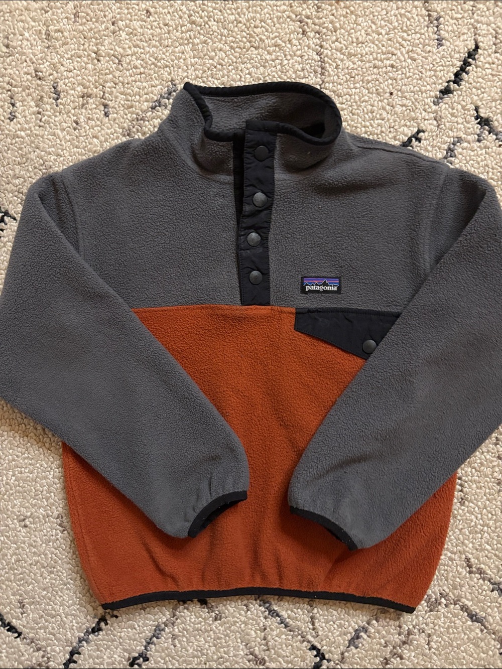 Patagonia kids snap Fleece Jacket (5/6)